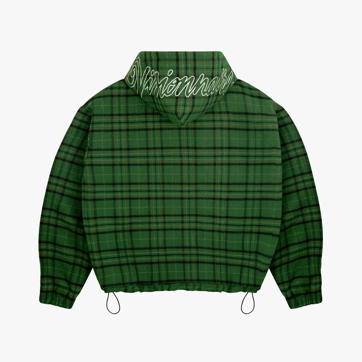 VESTE TARTAN VERT