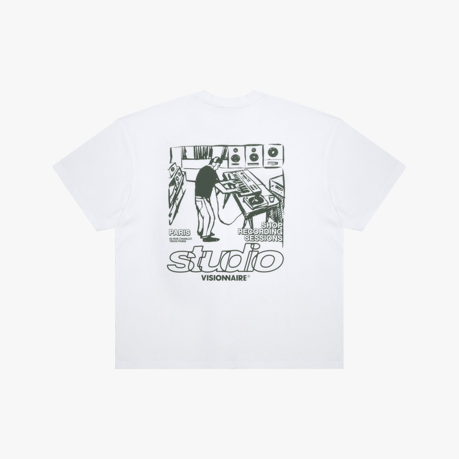 T-SHIRT STUDIO BLANC