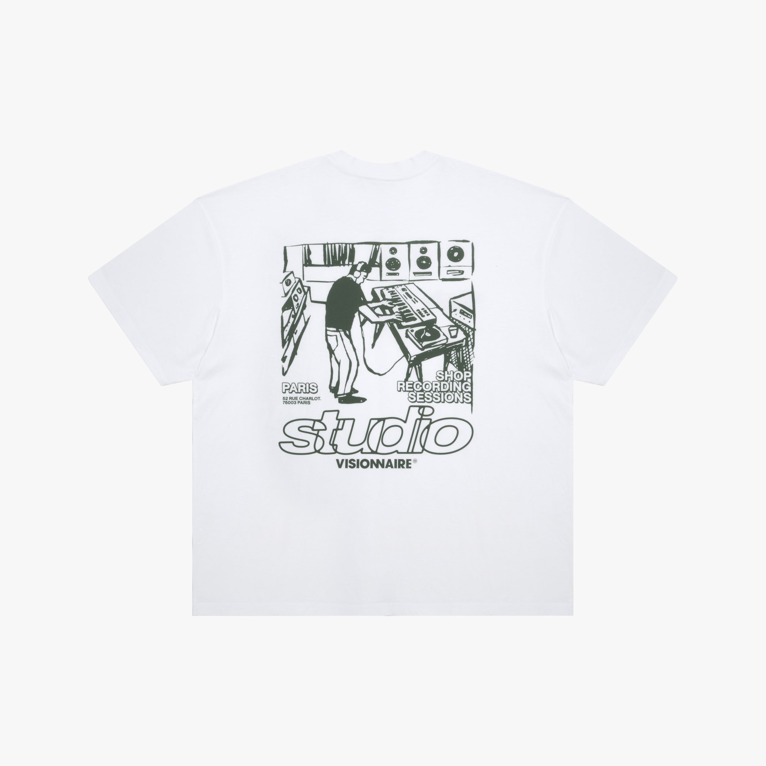 T-SHIRT STUDIO BLANC