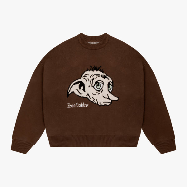 PULL DOBBY MARRON