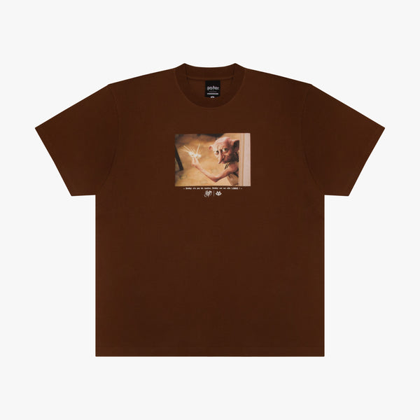 T-SHIRT DOBBY MARRON