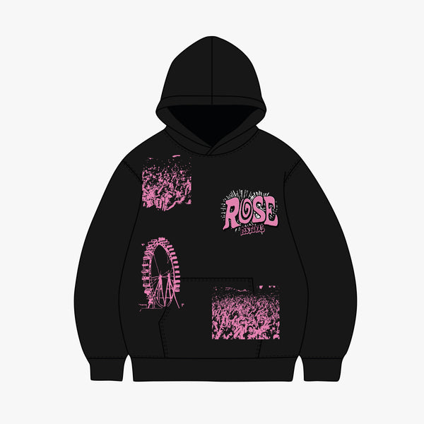 HOODIE NOIR GRAPHICS