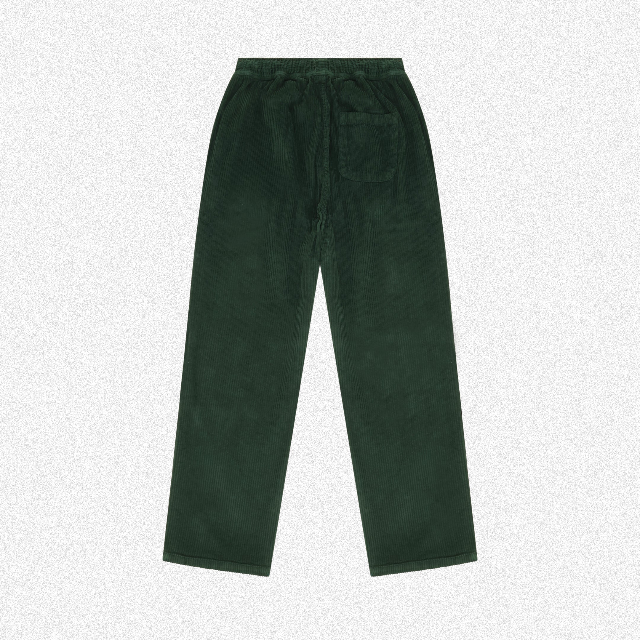 PANT VELOUR COTELE VERT