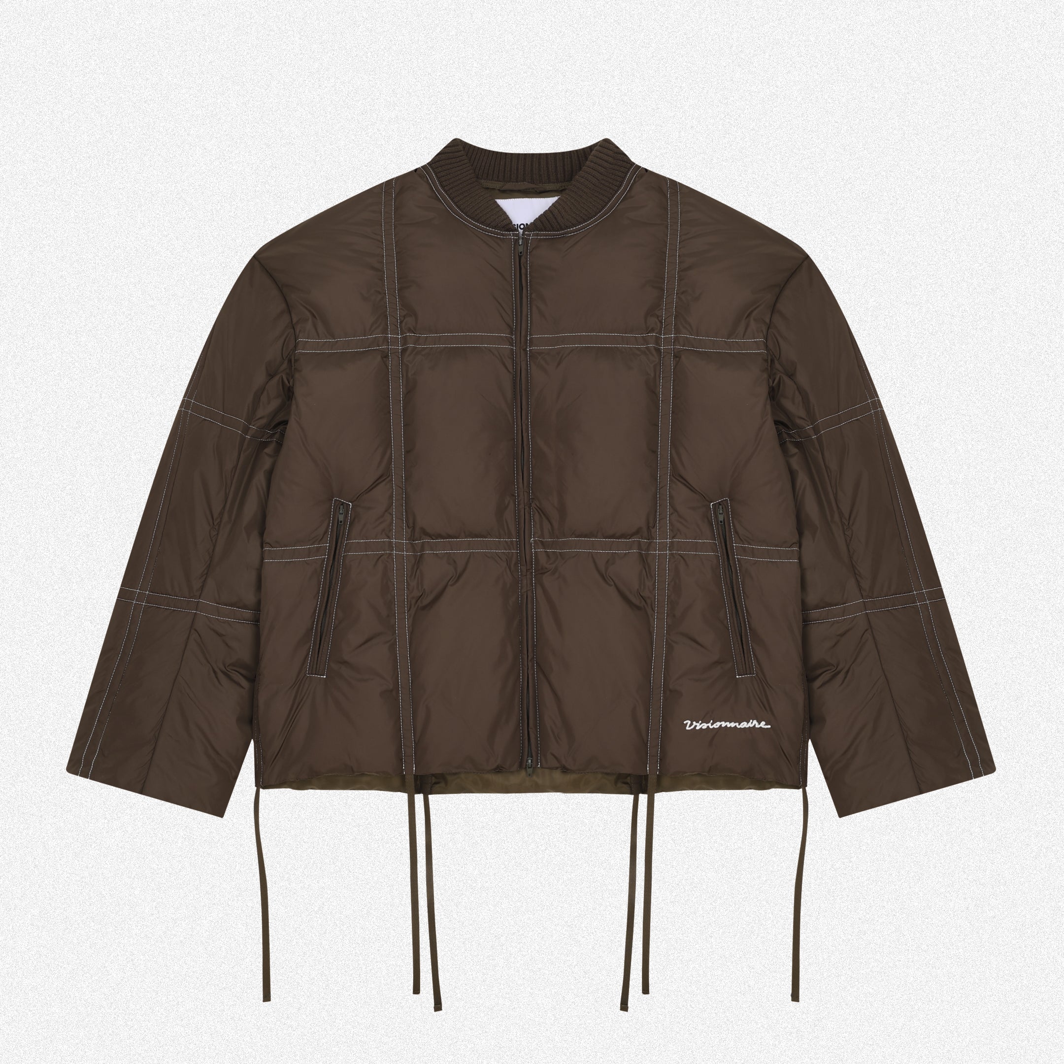 BOMBER VISIONNAIRE MARRON