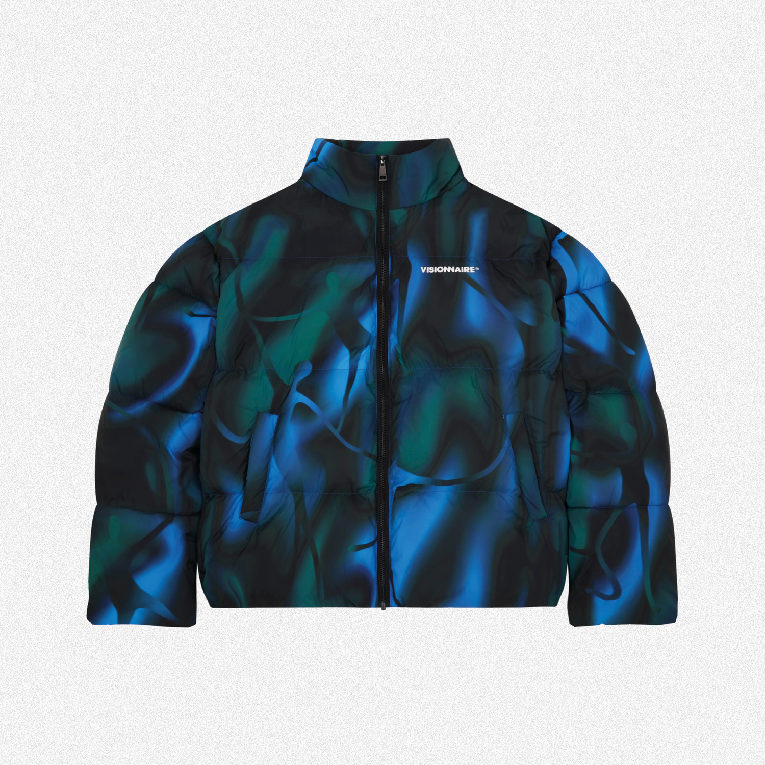 PUFFER MOUVEMENT BLUE