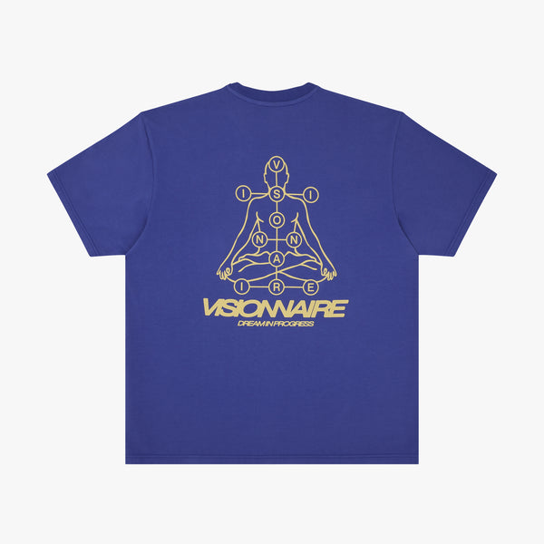 T SHIRT KARMA BLEU