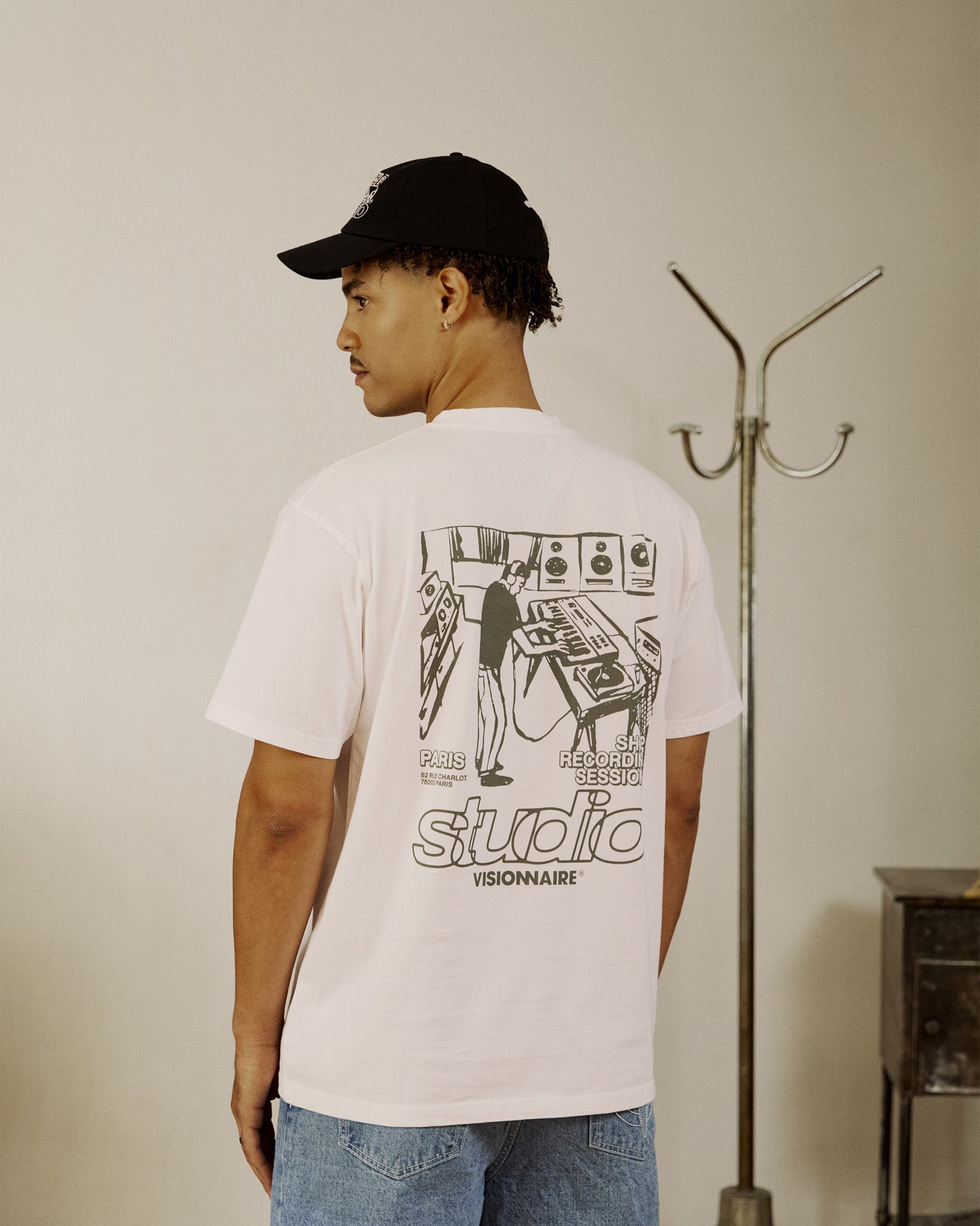 T-SHIRT STUDIO BLANC