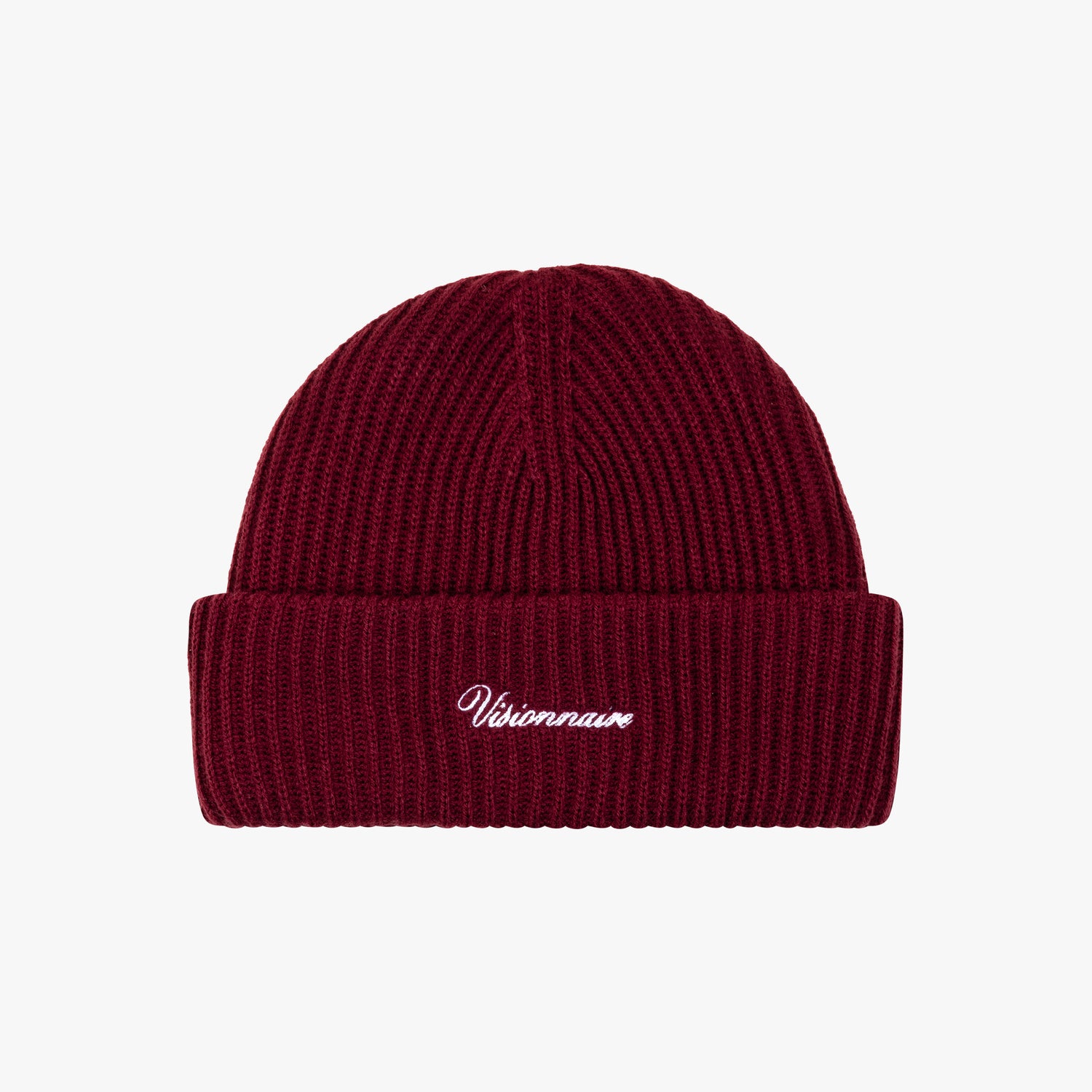 BONNET BRODÉ BORDEAUX