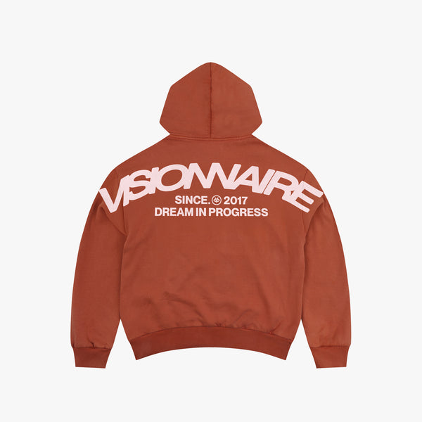 HOODIE BACK TERRACOTA