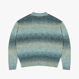 PULL FLUFFY FADE VERT D’EAU