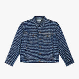 VESTE EN JEAN ALL OVER