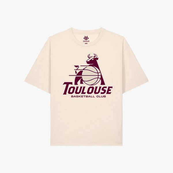 T-SHIRT TBC LOGO ECRU