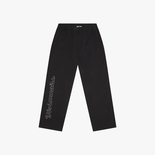 PANTALON BRODÉ VISIONNAIRE NOIR