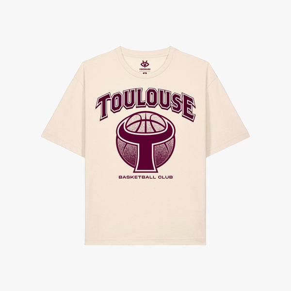 T-SHIRT TBC BLASON ECRU