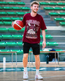 T-SHIRT TBC TORO Grenat