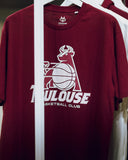 T-SHIRT TBC LOGO Grenat