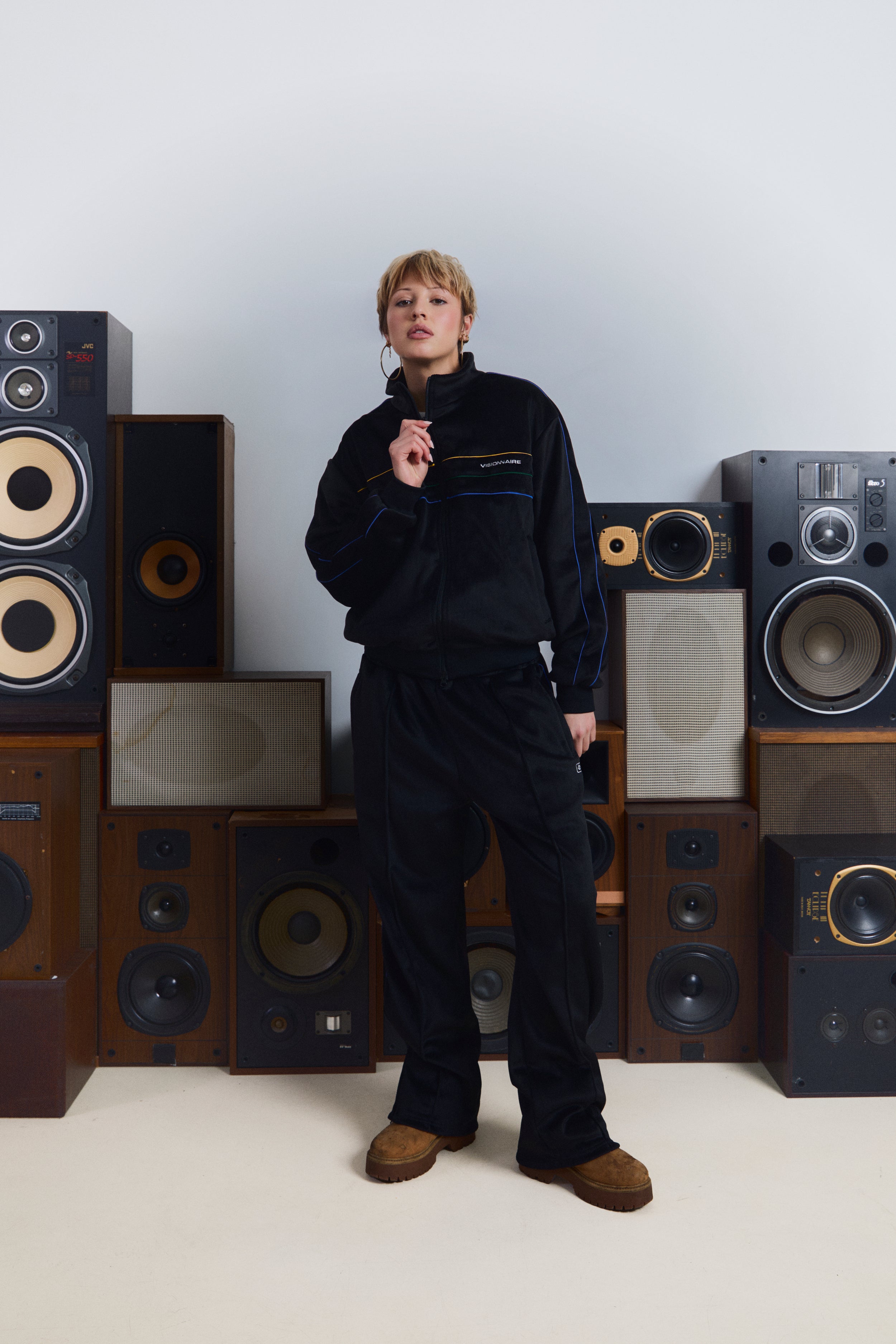 VESTE PEAU DE PÊCHE NOIR