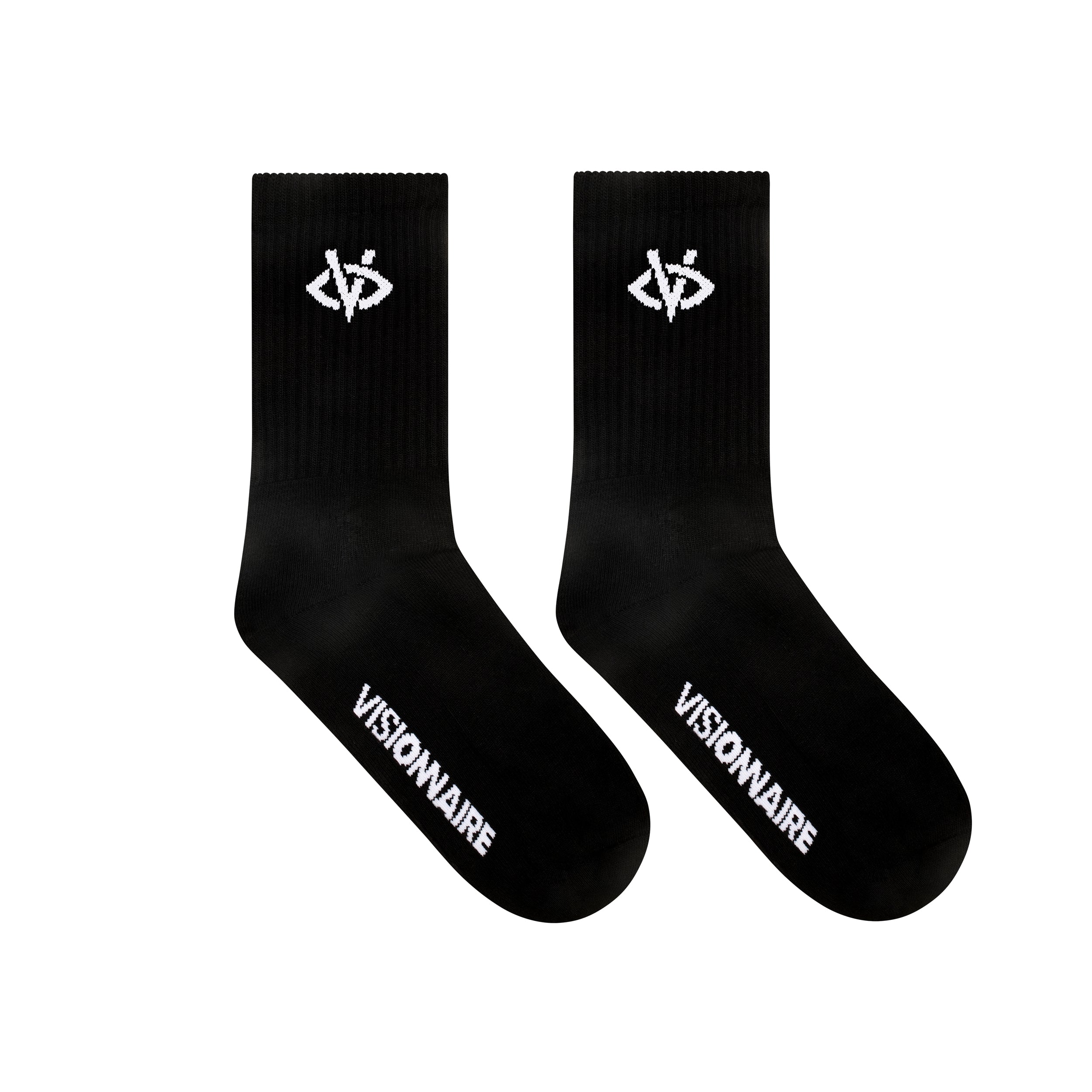 CHAUSSETTES LOGO NOIR