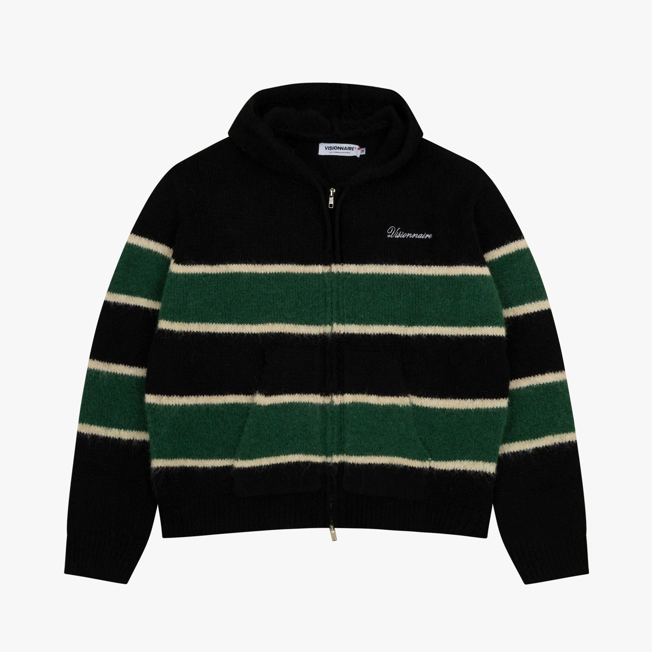 ZIPPER KNIT NOIR