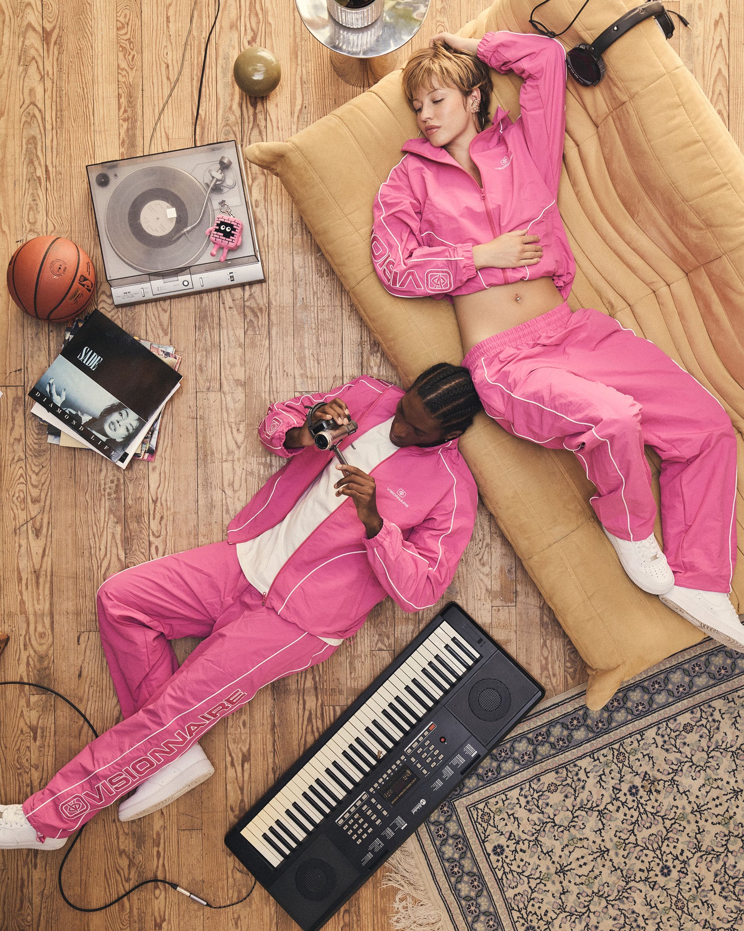 PANT DE SURVETEMENT FUSHIA
