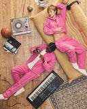 PANT DE SURVETEMENT FUSHIA