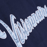 CREWNECK SCRIPT NAVY