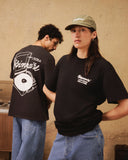 T-SHIRT MUSIC&PEACE NOIR