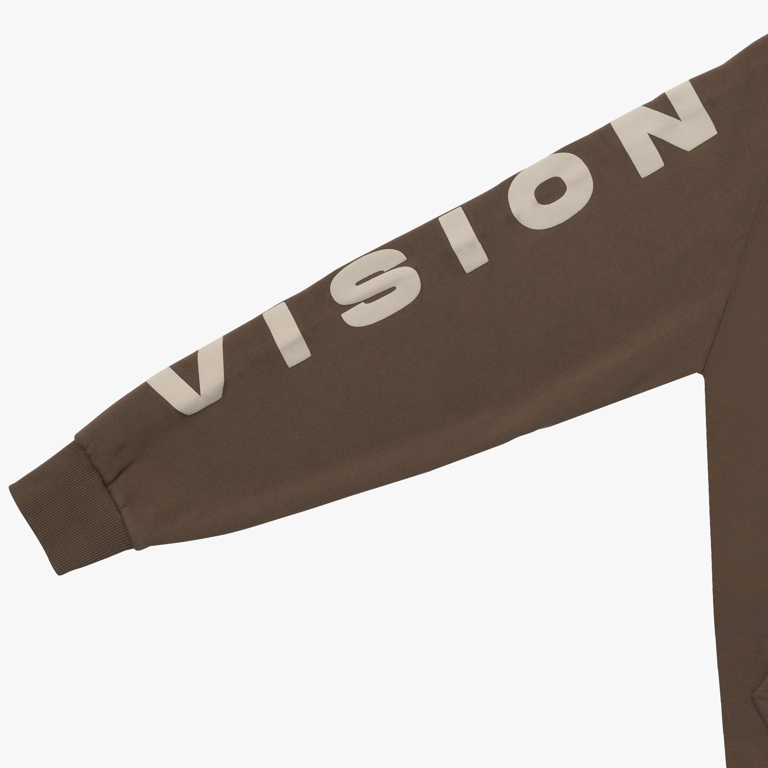 HOODIE VISION-NAIRE 2 MARRON