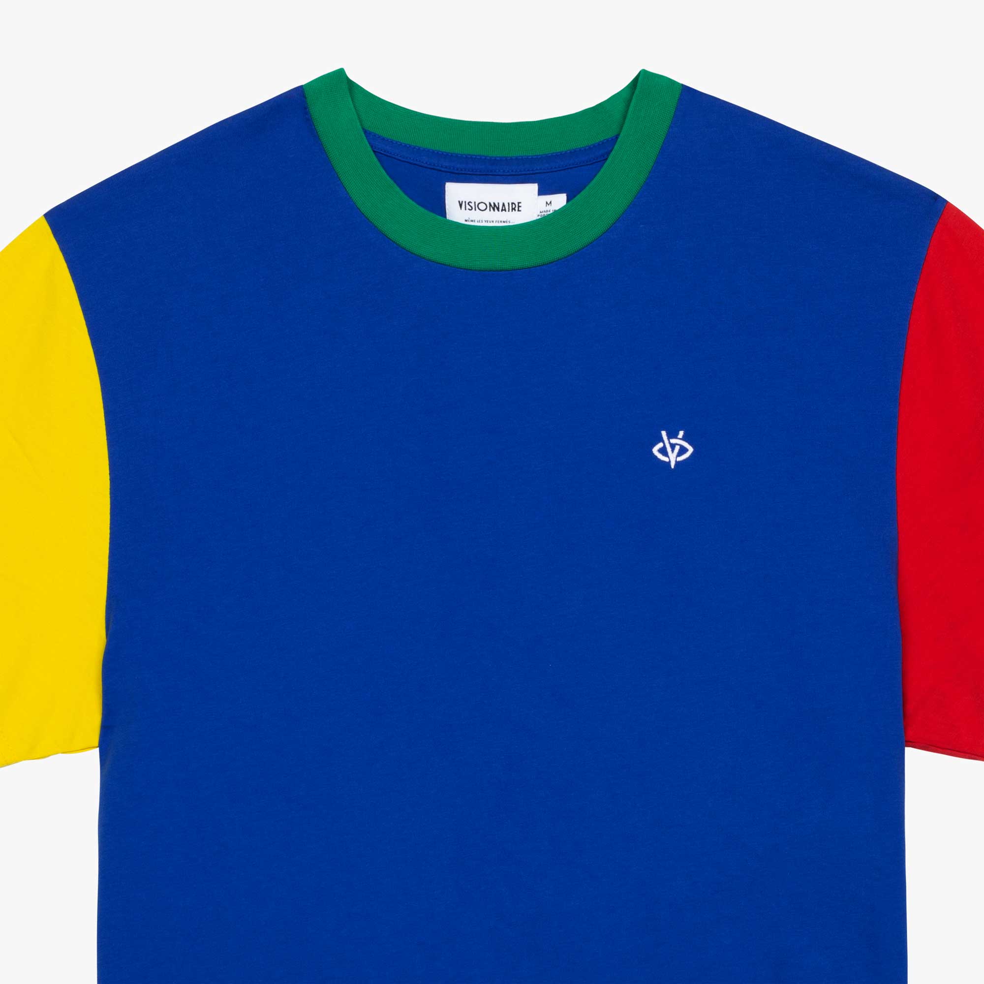 T-SHIRT VISIONCOLOR BLEU 2