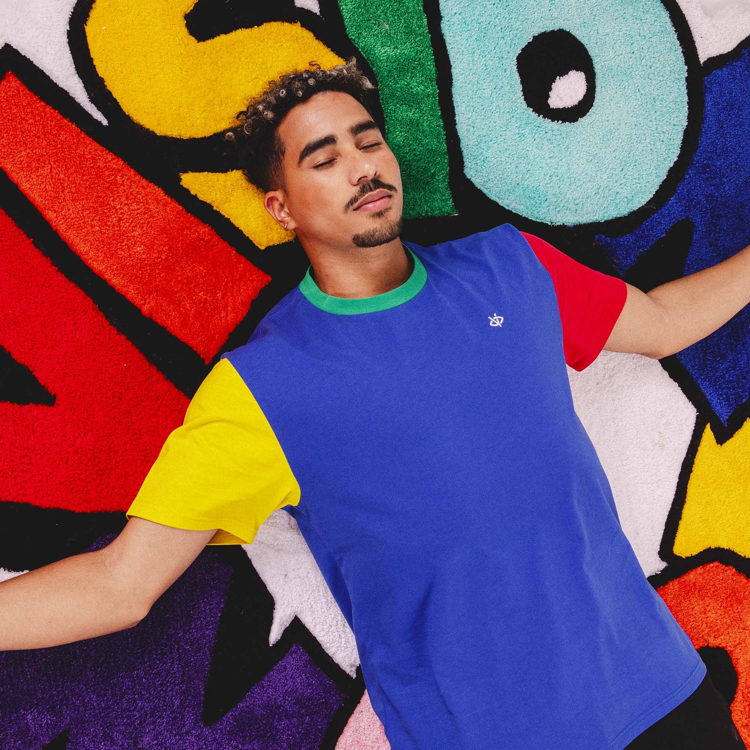 T-SHIRT VISIONCOLOR BLEU 2
